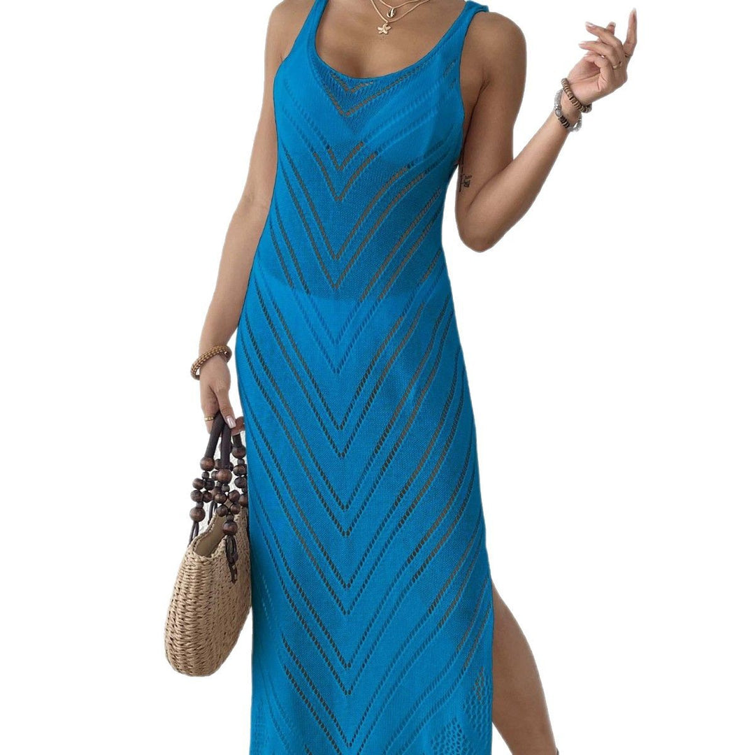 Ladies Light Chic Maxi Knit Dress
