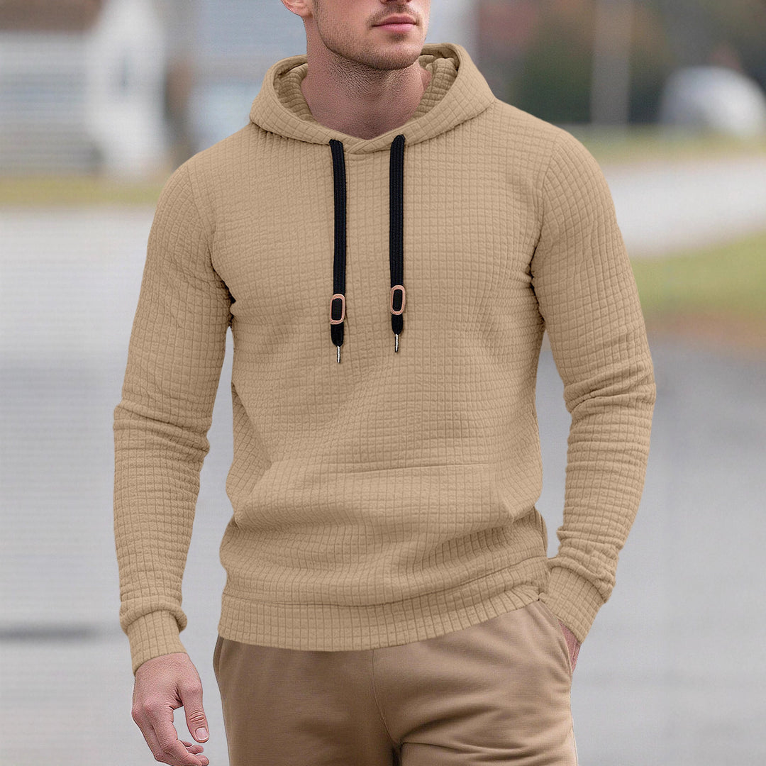 Men's stylish hoodie with textured design Lune London