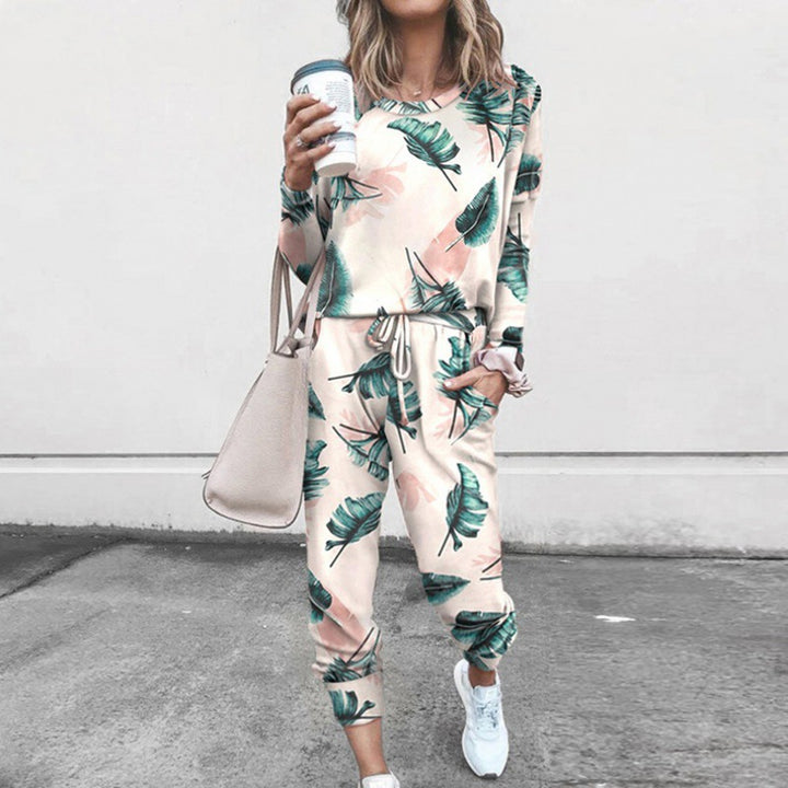 Casual jumpsuit for women with a modern batik design and practical pockets Lune London