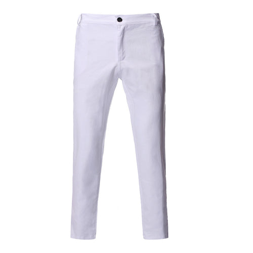 Comfortable chino pants for men with a modern fit and elastic waistband Amarae