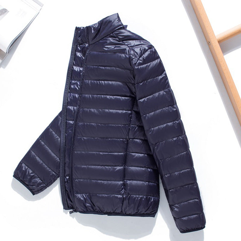 Men's Ultralight Quilted Hooded Jacket with Windproof Microfiber Filling Amarae