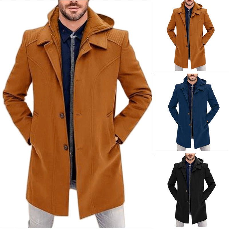 Elegant winter coat for men Lune London