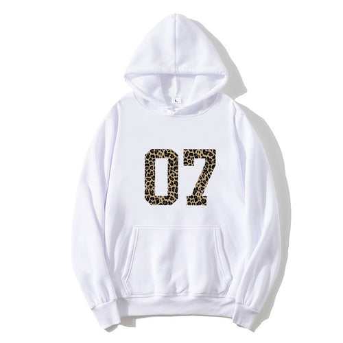 Women's Hoodie with Modern Animal Print Chic & Stil