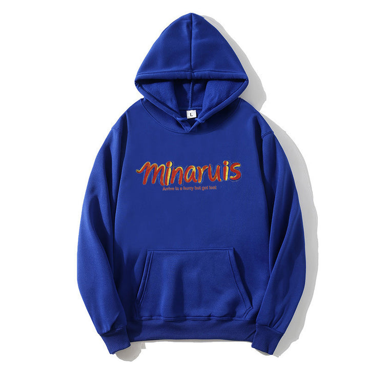 Women's hoodie with colorful lettering Chic & Stil