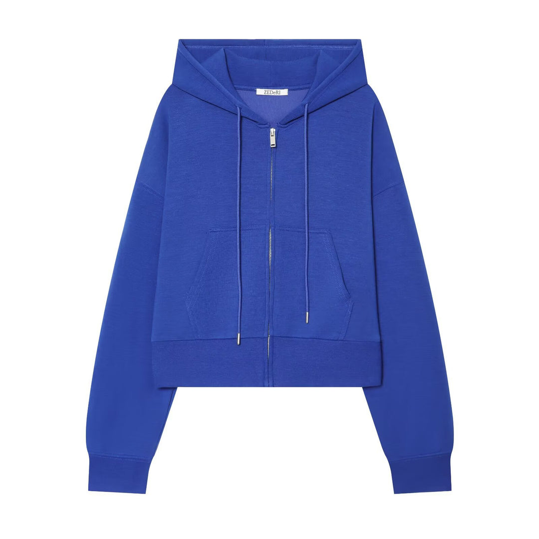 Women Flowing Palazzo Lounge Pants with High Waist, Drawstring and Patch Pockets Amarae