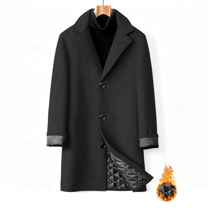 Elegant transition coat for men with thermal insulation lining Lune London