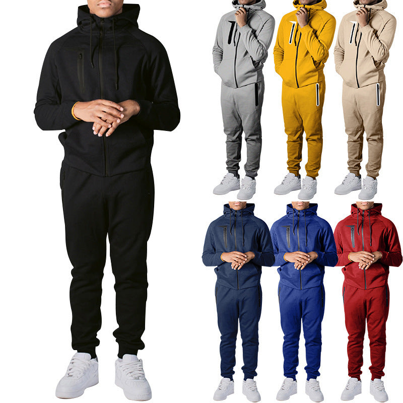 Men's sports leisure set with a highly stretchy jacket and comfortable jogging pants Lune London