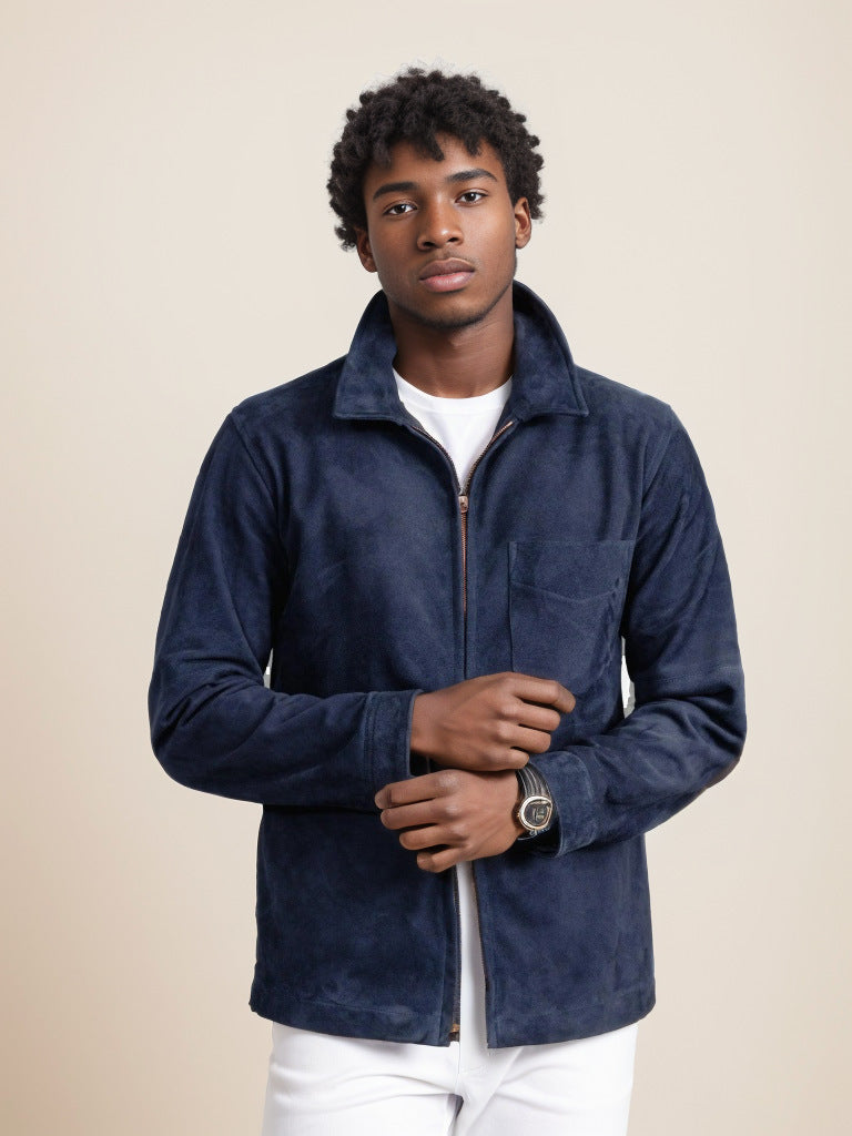 Softshell jacket for men with stand-up collar Amarae