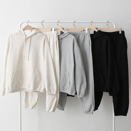Women's Casual Hoodie and Jogger Set Chic & Stil