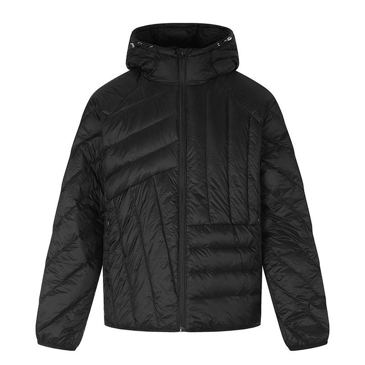 Women’s Padded Oversize Quilted Jacket with Hood and Noise-Reducing Microfiber Outer Material Amarae