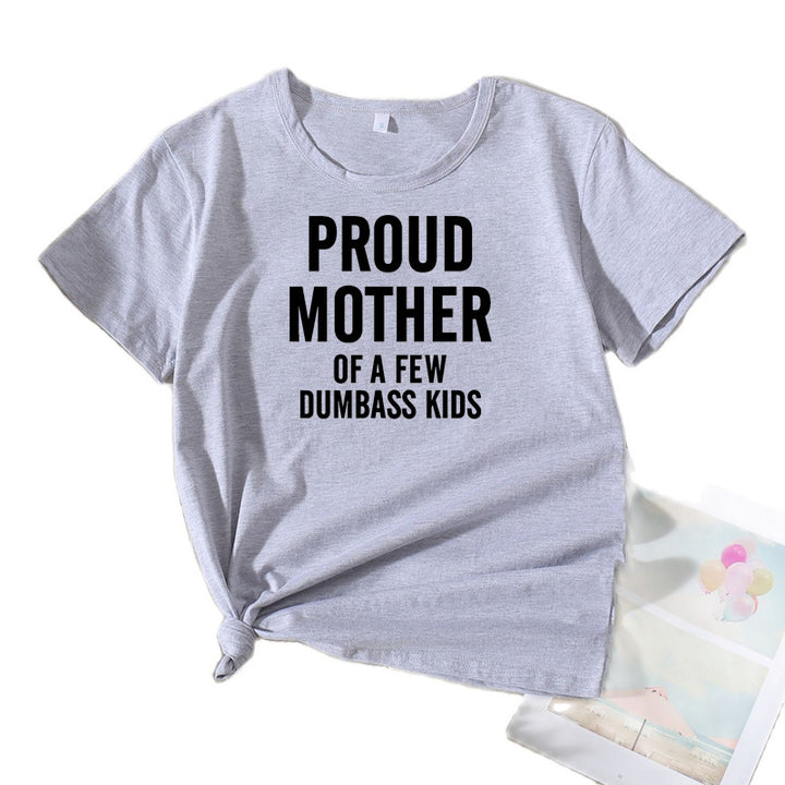 Women graphic comedy text T-shirt Lune London