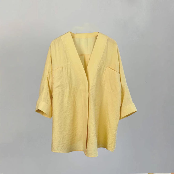 Blouse ouverte décontractée et élégante pour femmes Chic & Stil