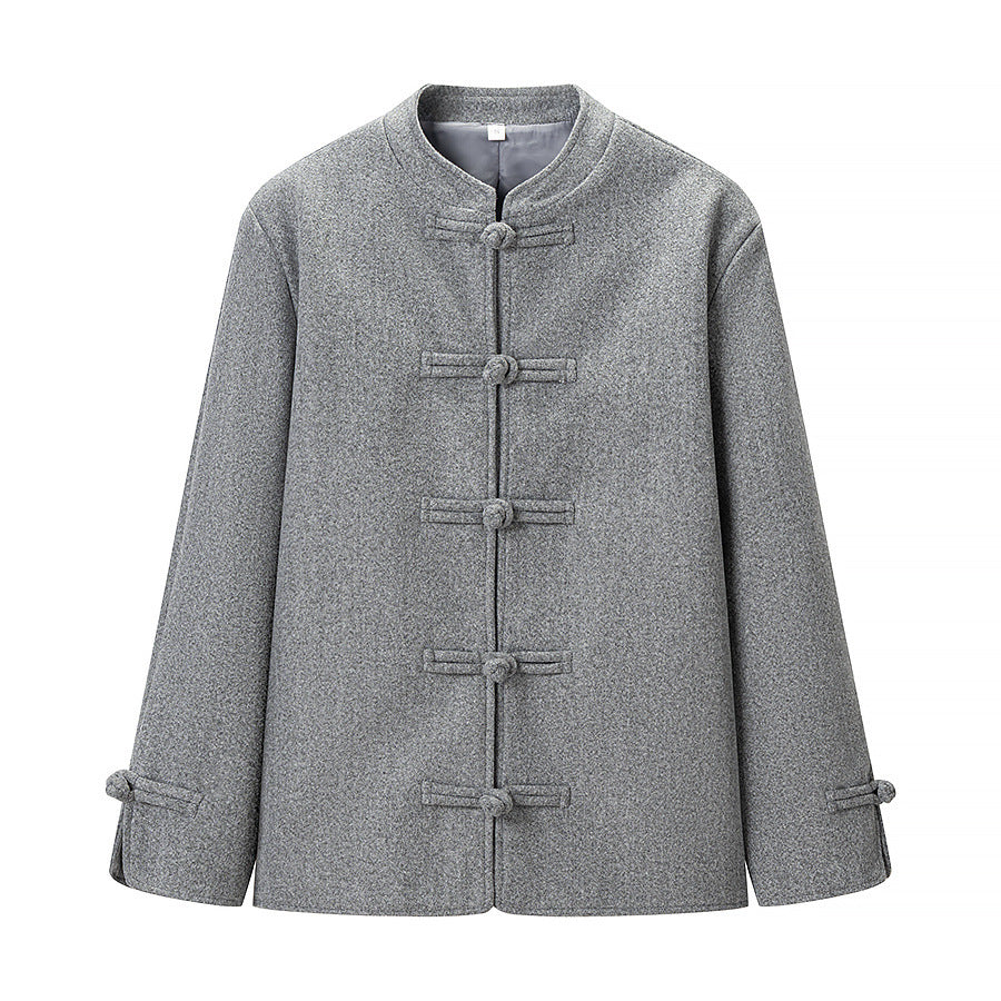 Women's Wool Duffle Coat with Toggle Closures and Oversized Silhouette Amarae
