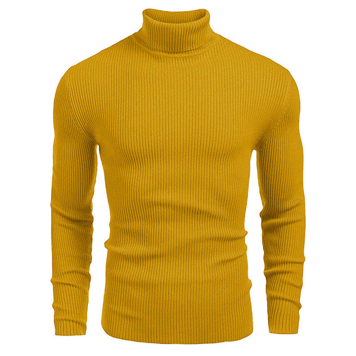 Men's High-Quality Ribbed Turtleneck Sweater Lune London