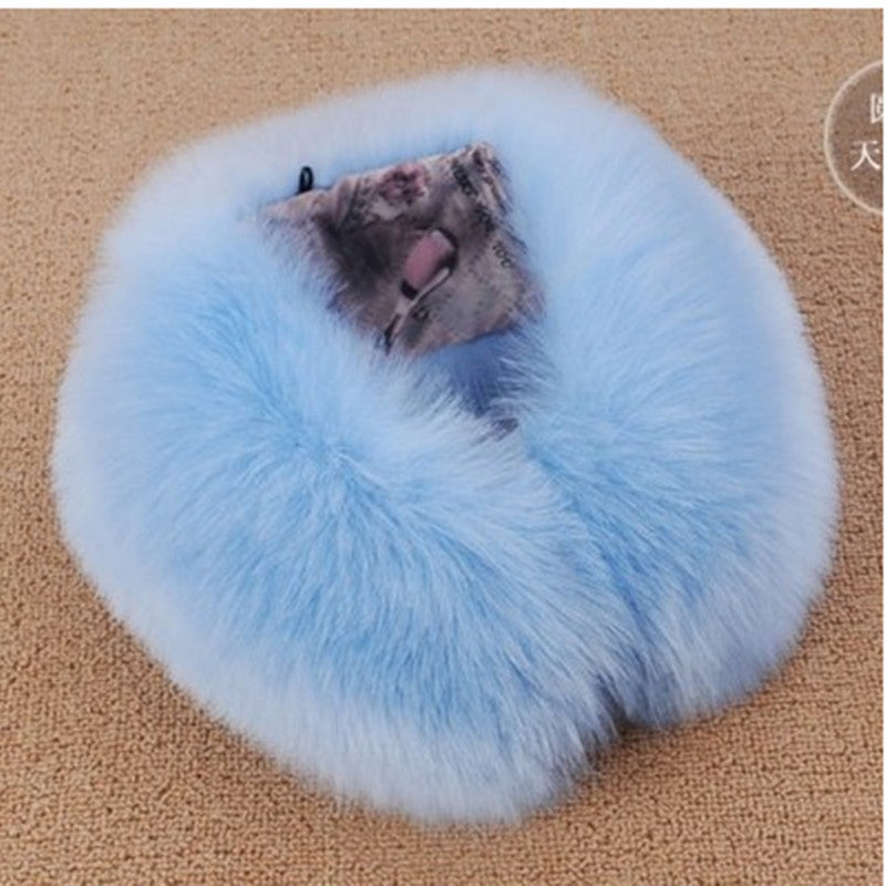 Women's High-Pile Loop Scarf made of Faux Fur with Soft Lining Amarae