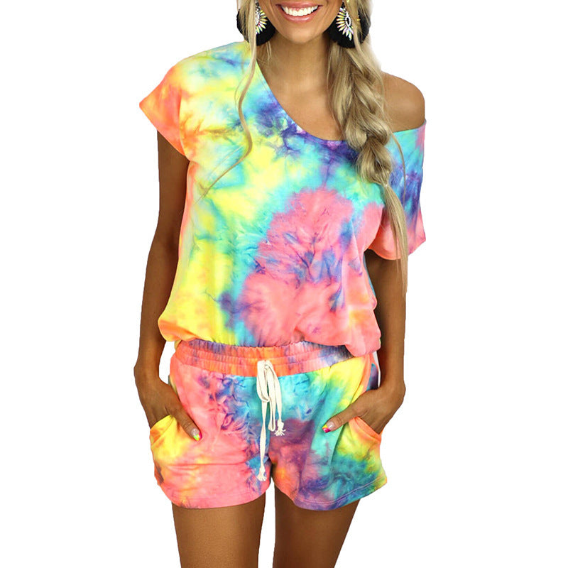 Women tie-dye leisure set Lune London