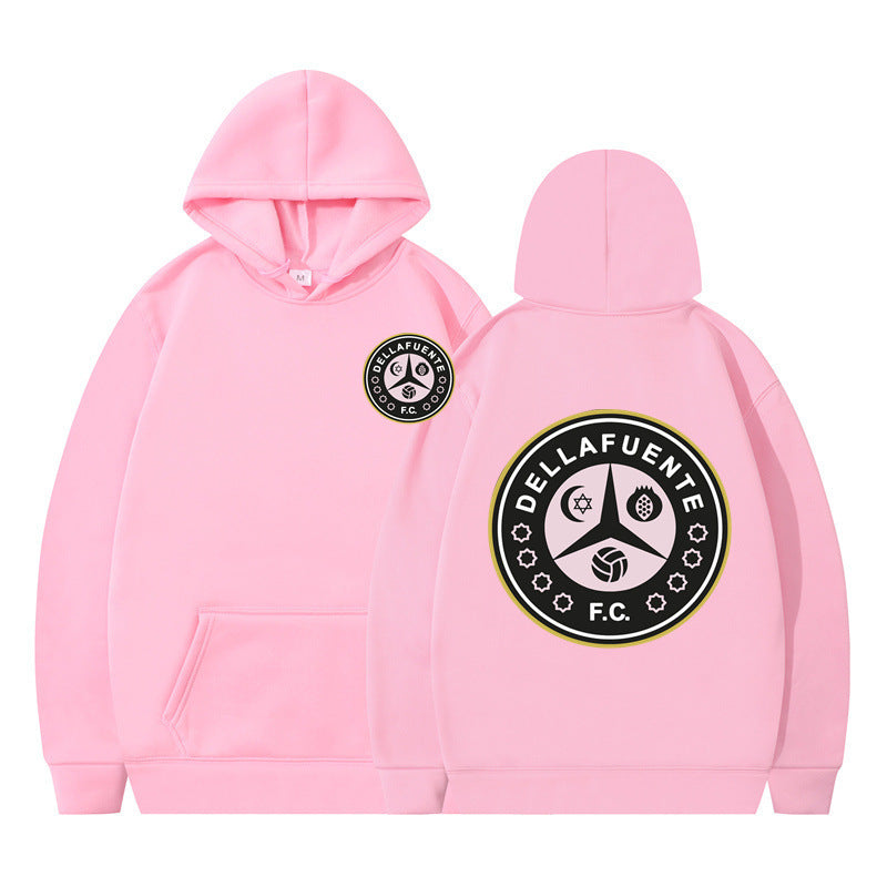 Women's hoodie with distinctive logo and soft fleece Amarae