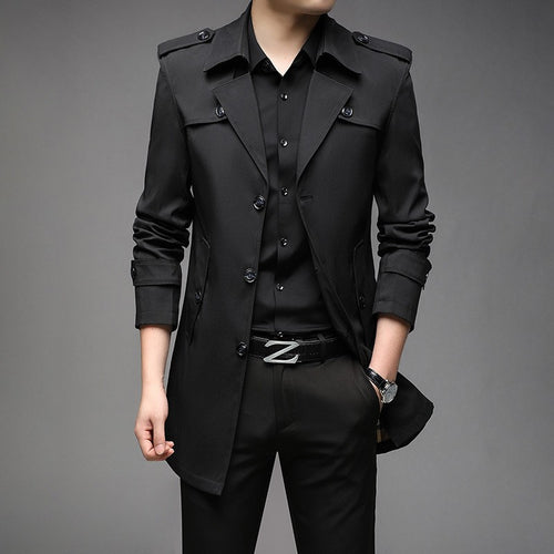 Stylish transitional jacket for men with functional pockets Amarae