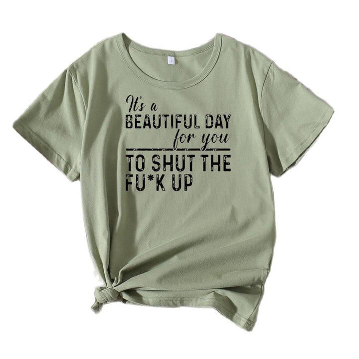 Casual graphic t-shirt for women Lune London 1751262072