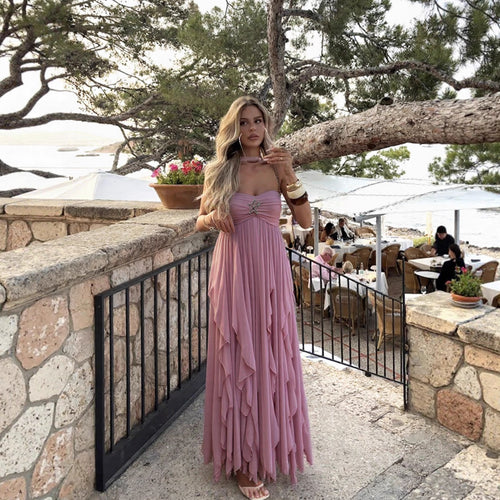 Women's Vintage-Style Maxi Dress Amarae