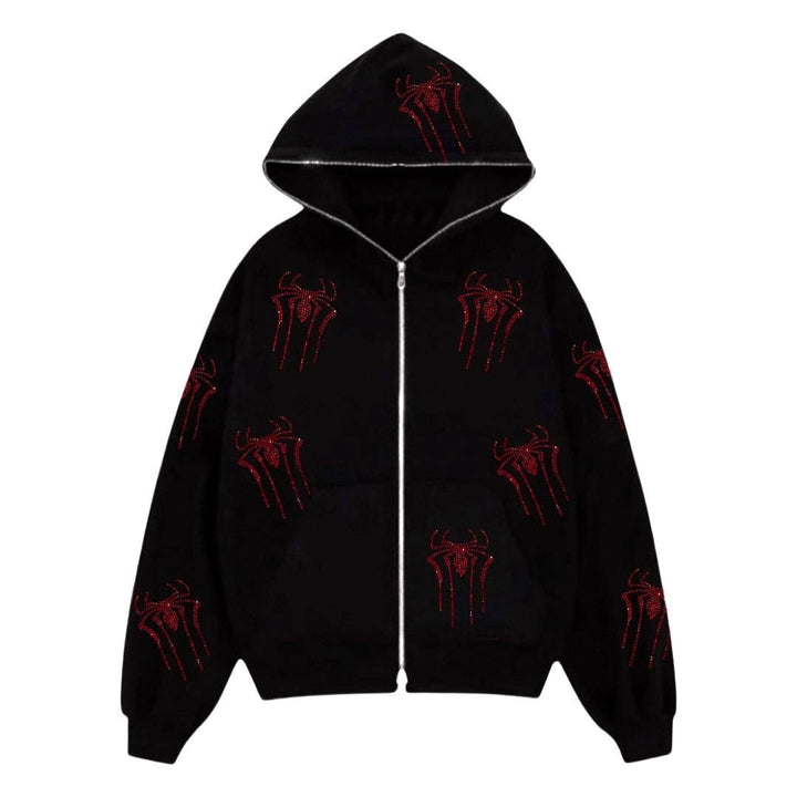 Women Men Hoodie with unique graphic design Lune London