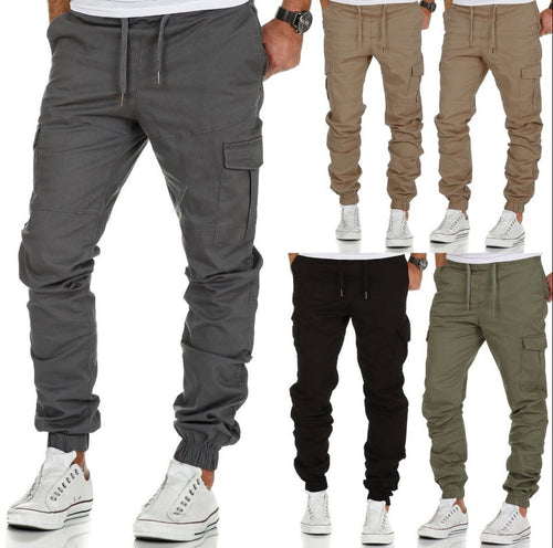 Men's cargo pants with ergonomic cut Amarae