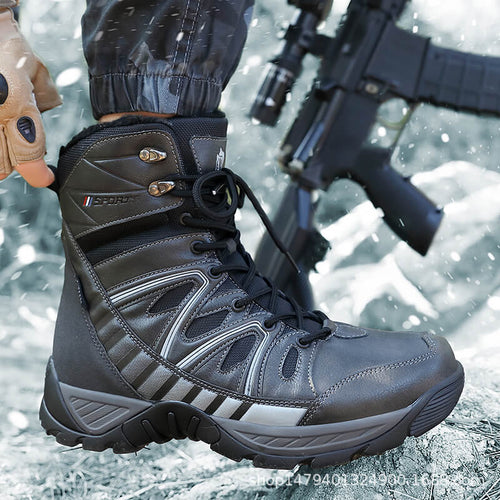 Waterproof winter hiking boots for women with insulating lining and non-slip sole Amarae