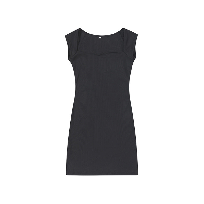 Chic and Stylish Ribbed Mini Dress