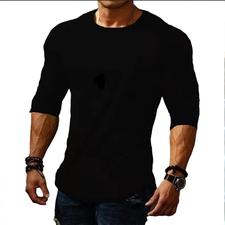 Fitted long sleeve t-shirt for men with elastic wearing comfort Lune London