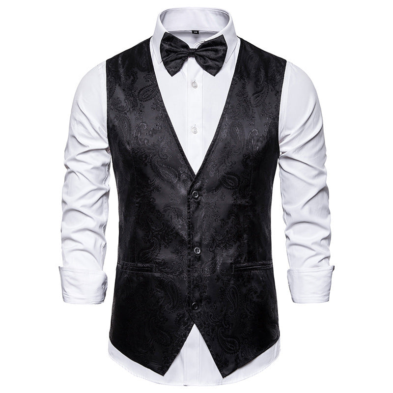 Noble men's satin vest Lune London
