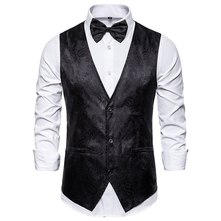Noble men's satin vest Lune London