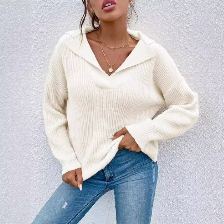 Ladies Oversized Knit Sweater Lune London