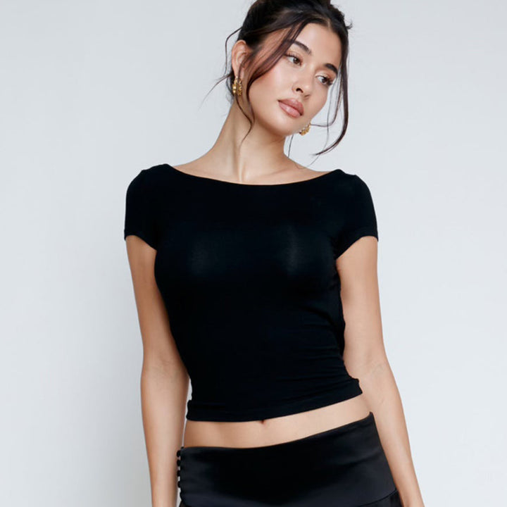 Women Top with open back detail Lune London