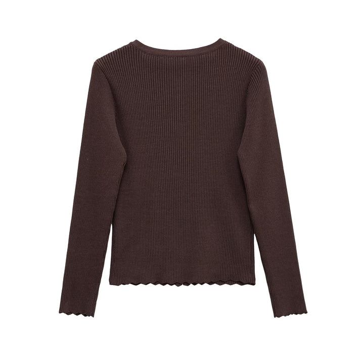 Women’s knit jacket with decorative buttons Lune London