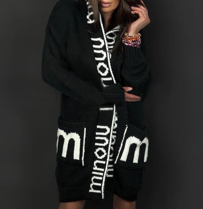 Ladies comfortable Lune London hooded Cardigan