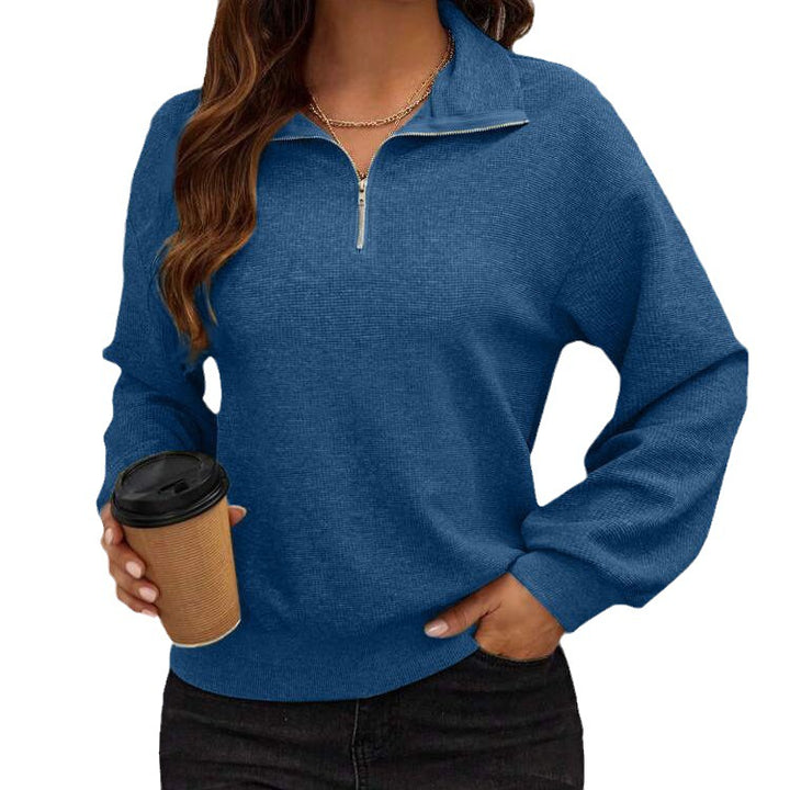 Amarae Women's Sporty Zip Sweater
