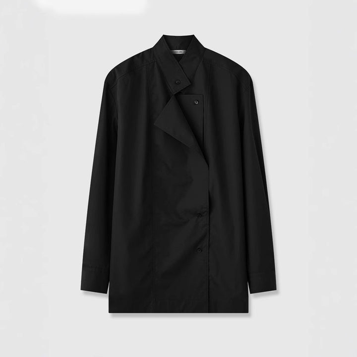 Chemisier blouse asymétrique à la mode pour femmes Chic & Stil