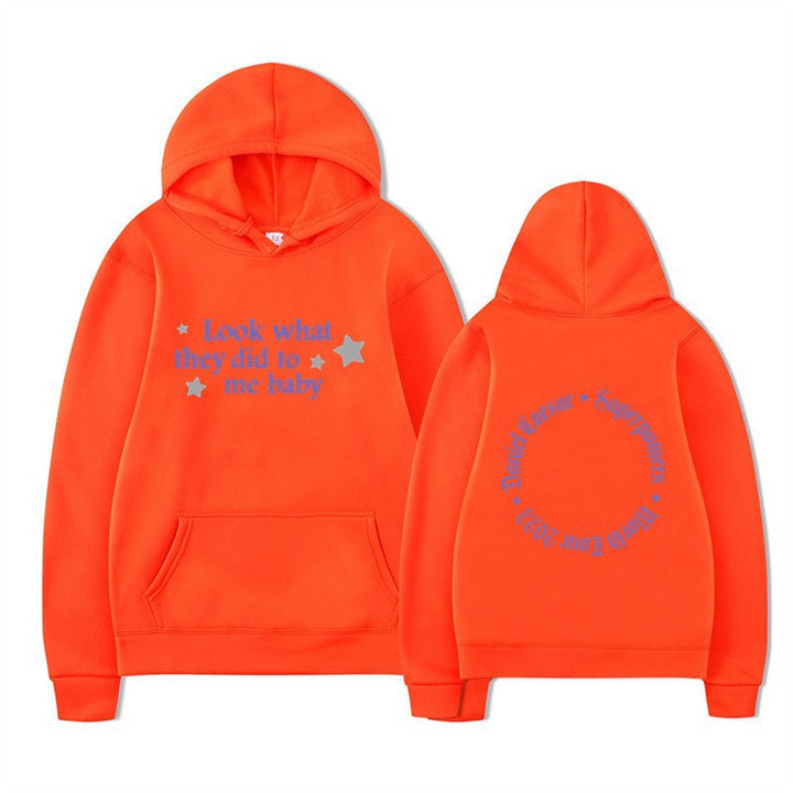 Women's hooded sweatshirt with creative slogan and unique design Chic & Stil