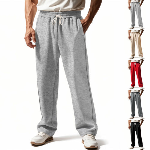 Men's Comfortable Jogging Pants with Zipper and Side Pockets Amarae