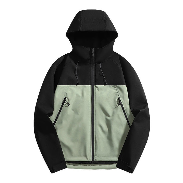 Men's waterproof outdoor jacket with adjustable hood Amarae