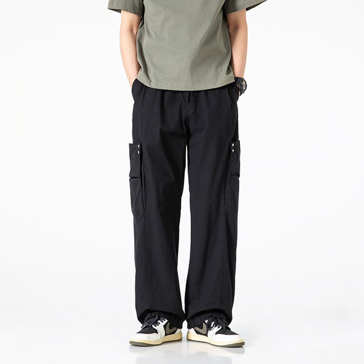Casual cargo pants for men with practically designed pockets Lune London