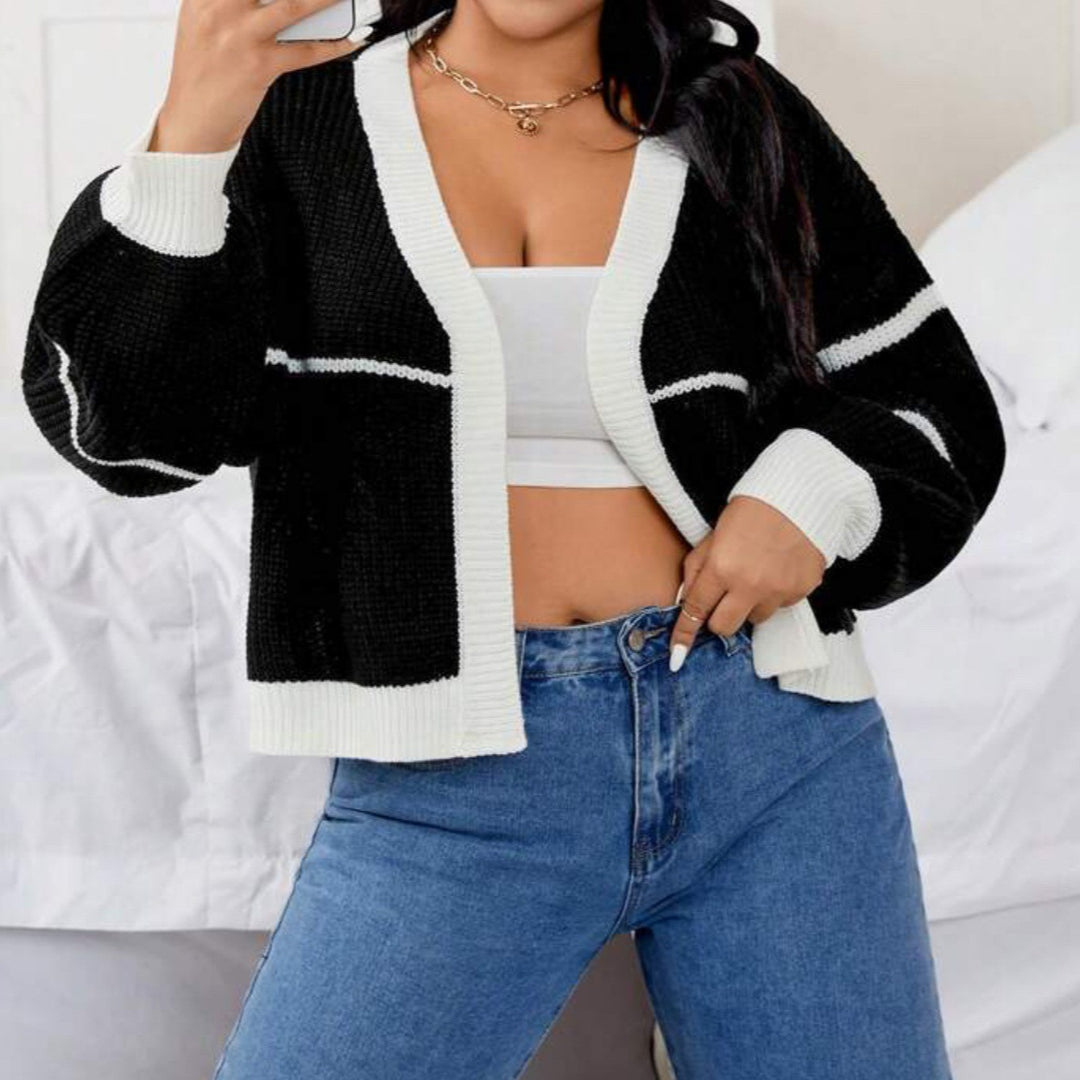 Ladies casual knit cardigan Lune London