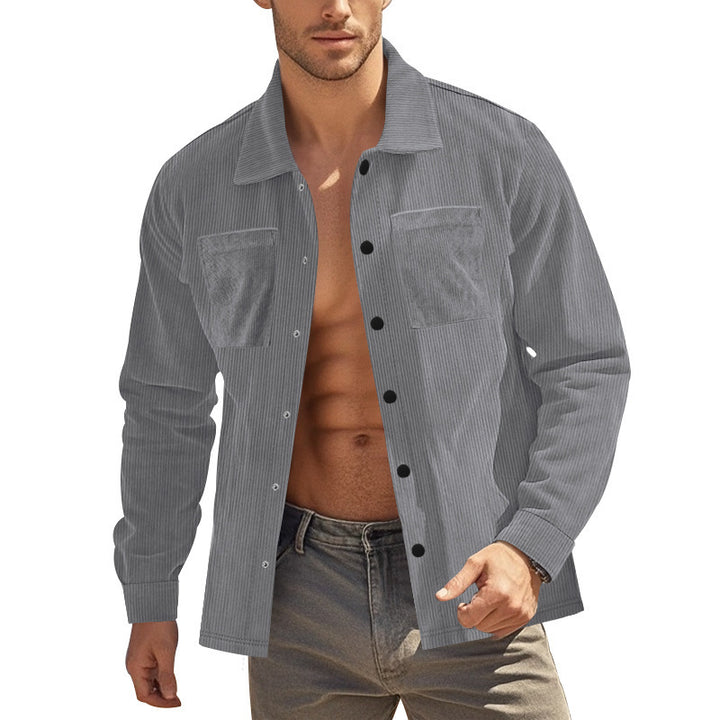 Corduroy jacket for men with practical pockets Lune London