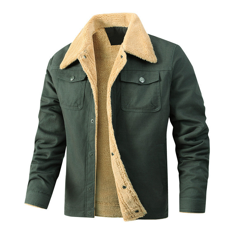 Men's outer jacket with practical collar Lune London