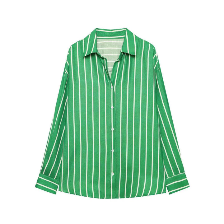 Chemisier pour femme avec un motif rayé moderne et une coupe précise Chic & Stil