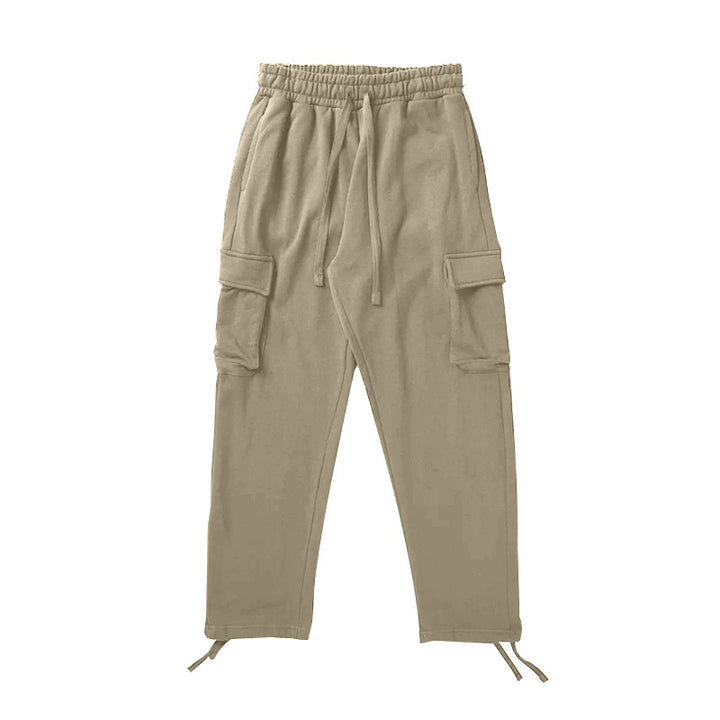 Men's cargo pants with elastic waistband and functional pockets Lune London