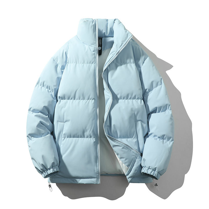 Insulated hooded jacket for men with high collar and stylish cut Lune London