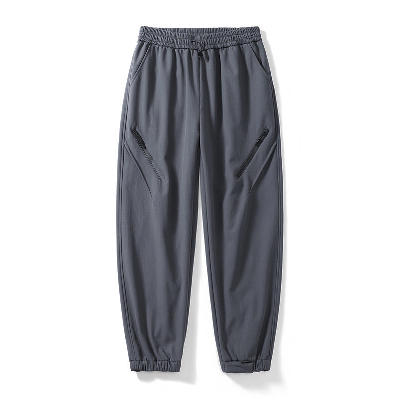 Women's Technical Trekking Jogger Pants with Elastic Waistband, Zipper Pockets and Wind-Resistant Surface Amarae