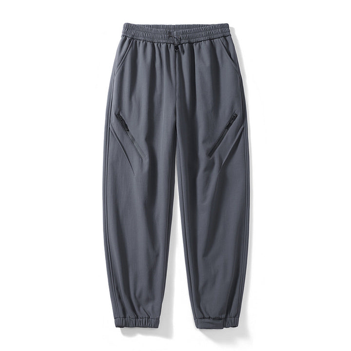 Women's Technical Trekking Jogger Pants with Elastic Waistband, Zipper Pockets and Wind-Resistant Surface Amarae