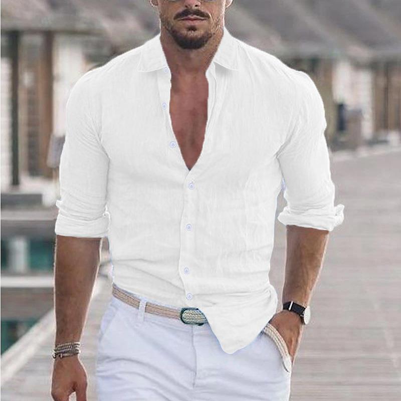 Herren Hemd mit modernem Schnitt und taillierter Passform von Lune London